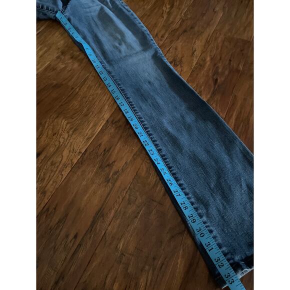 ANTHROPOLOGIE Level 99 Chloe Mid Rise Bootcut Jeans Size 31 - Picture 8 of 9